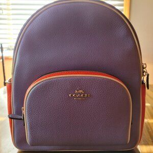 Coach Court Backpack in Colourblock Like New Used Once